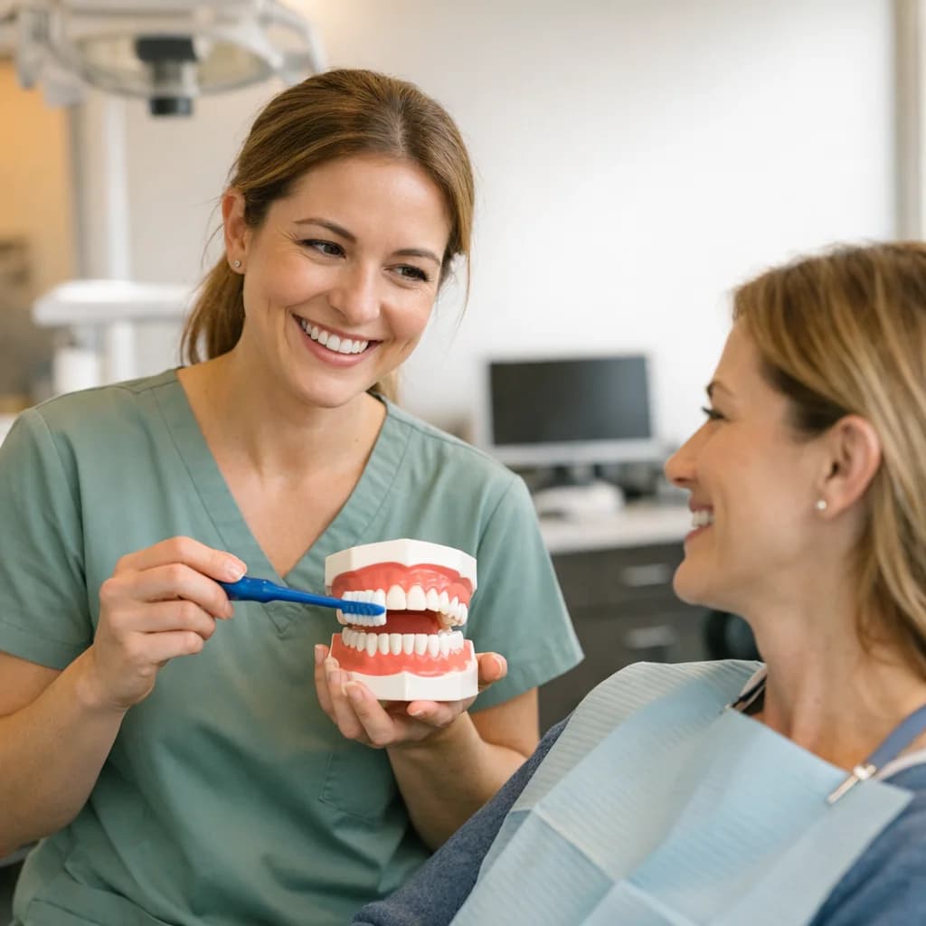 Comment bien brosser vos dents : la technique recommandée