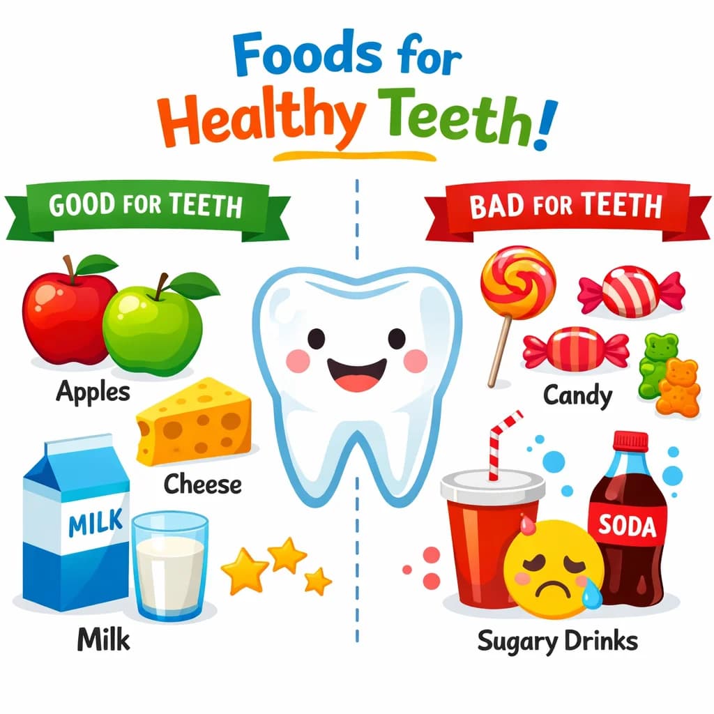 Alimentation et santé dentaire : les aliments amis et ennemis de vos dents